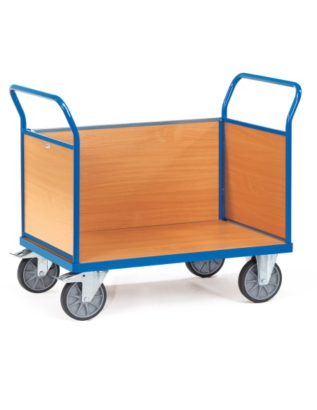 Chariot à 3 ridelles