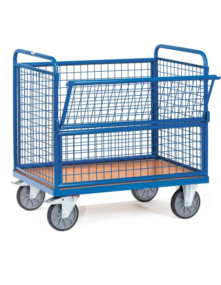 Chariot caisse en treillis