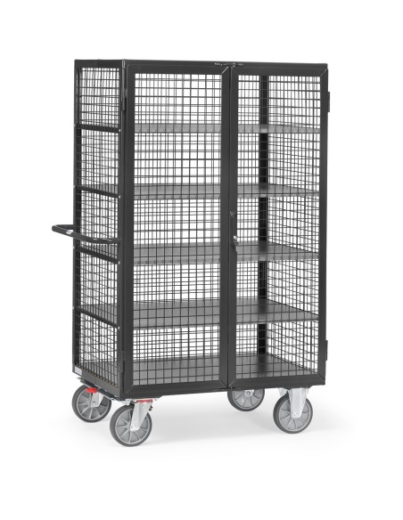 Chariot fermé "Gamme en gris"