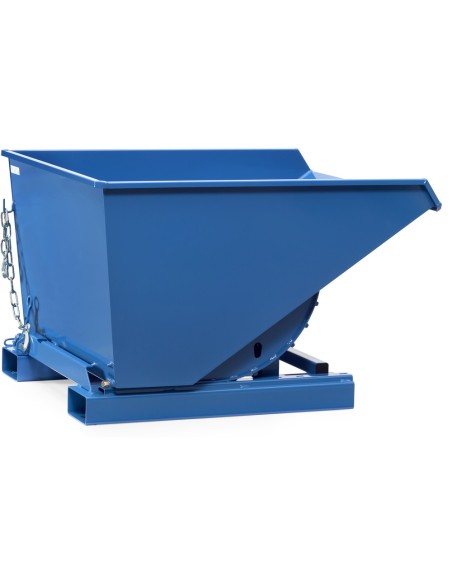 Benne auto-basculante sans robinet de vidange