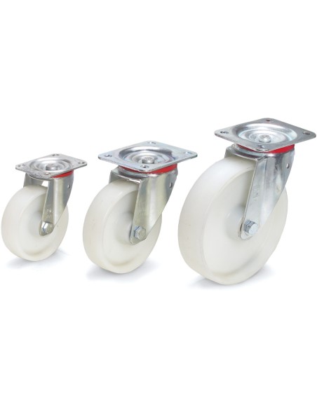 Roue pivotante en polyamide