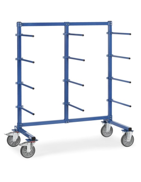 Chariot Cantilever avec protection PVC