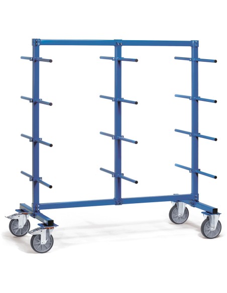 Chariot Cantilever avec protection PVC
