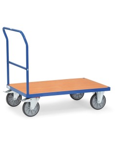 Chariot à dossier de poussée