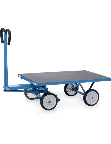 Char à bras 1200 x 800 mm - Pneus caoutchouc