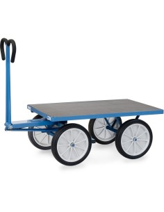 Char à bras 1200 x 800 mm - Pneus caoutchouc