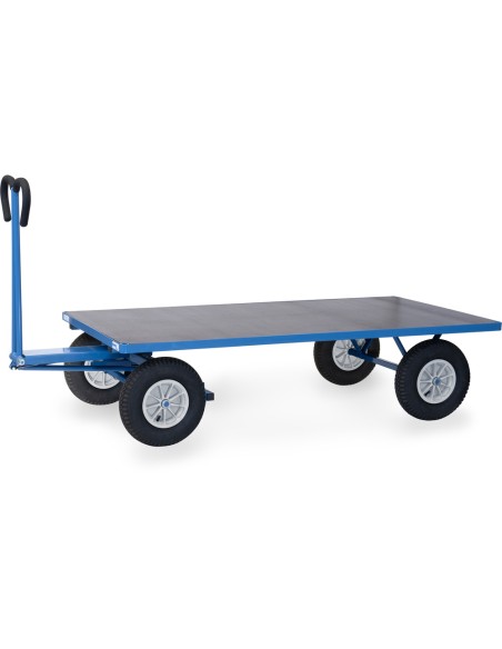 Char à bras 2000 x 1000 mm - Pneus gonflables