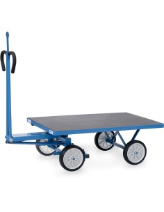 Char à bras 1200 x 800 mm avec oeillet - Pneus caoutchouc