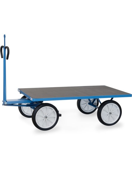 Char à bras 1600 x 900 mm avec oeillet - Pneus caoutchouc