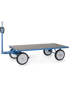 Char à bras 2000 x 1000 mm avec oeillet - Pneus caoutchouc