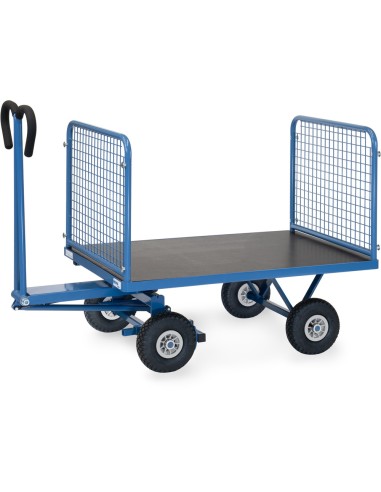 Char à bras 1200 x 800 mm - Pneus gonflables