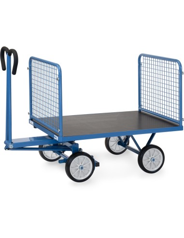 Char à bras 1200 x 800 mm - Pneus caoutchouc