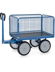 Char à bras 1200 x 800 mm - Pneus caoutchouc