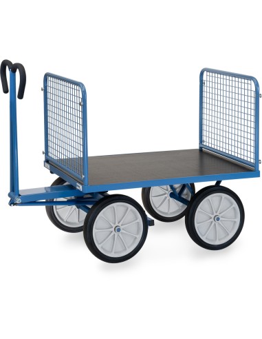 Char à bras 1200 x 800 mm - Pneus caoutchouc