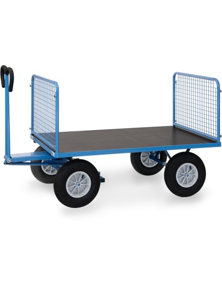 Char à bras 1600 x 900 mm - Pneus gonflables