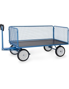 Char à bras 2000 x 1000 mm - Pneus caoutchouc 2