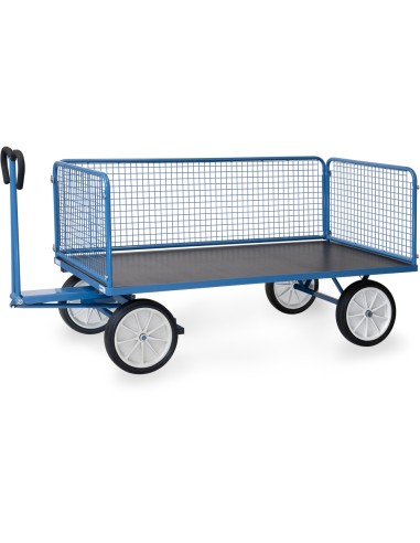 Char à bras 2000 x 1000 mm - Pneus caoutchouc