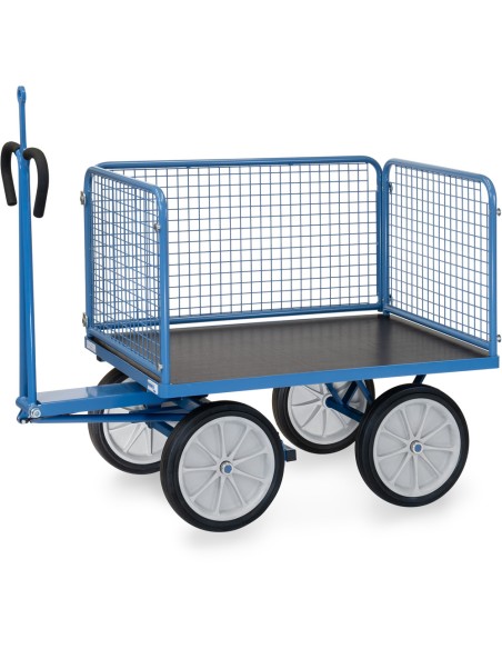 Char à bras 1200 x 800 mm avec oeillet - Pneus caoutchouc