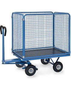 Char à bras 1200 x 800 mm - Pneus gonflables