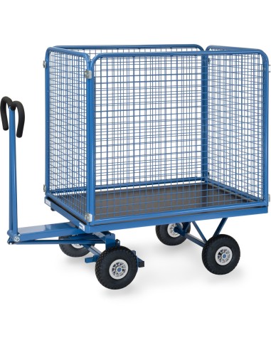 Char à bras 1200 x 800 mm - Pneus gonflables