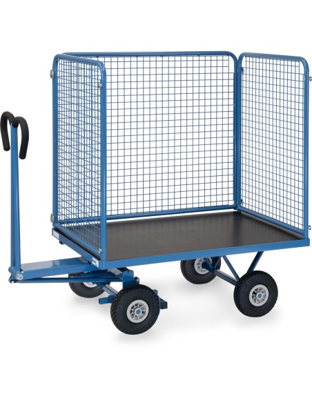 Char à bras 1200 x 800 mm - Pneus gonflables