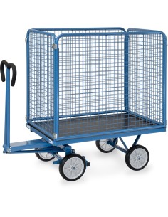 Char à bras 1200 x 800 mm - Pneus caoutchouc