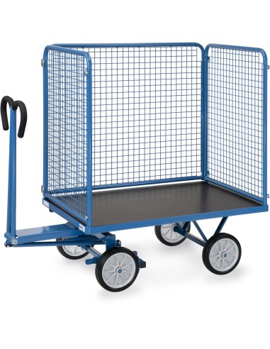 Char à bras 1200 x 800 mm - Pneus caoutchouc