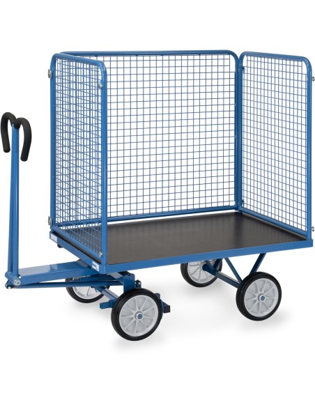 Char à bras 1200 x 800 mm - Pneus caoutchouc