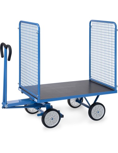 Char à bras 1200 x 800 mm - Pneus caoutchouc