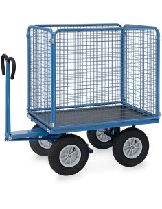 Char à bras 1200 x 800 mm - Pneus gonflables