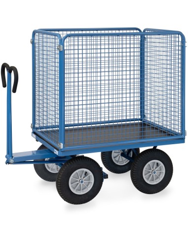 Char à bras 1200 x 800 mm - Pneus gonflables