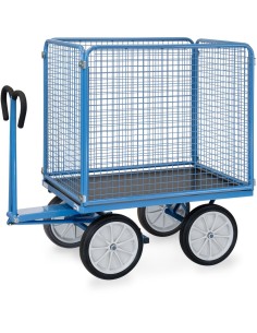 Char à bras 1200 x 800 mm - Pneus caoutchouc