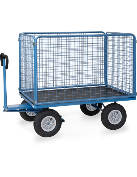 Char à bras 1600 x 900 mm - Pneus gonflables