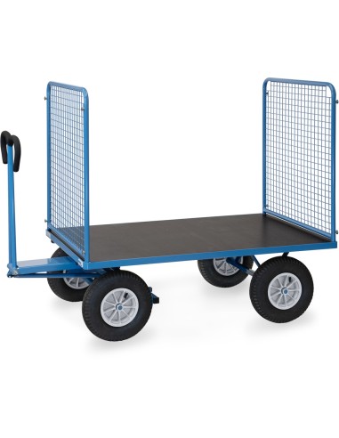 Char à bras 1600 x 900 mm - Pneus gonflables