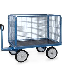 Char à bras 1600 x 900 mm - Pneus caoutchouc