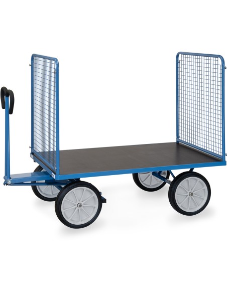 Char à bras 1600 x 900 mm - Pneus caoutchouc