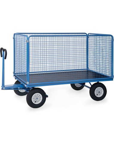 Char à bras 2000 x 1000 mm - Pneus gonflables