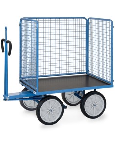 Char à bras 1200 x 800 mm avec oeillet - Pneus caoutchouc 2