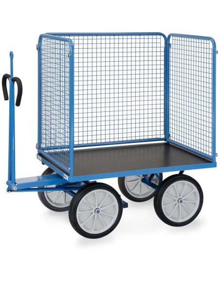 Char à bras 1200 x 800 mm avec oeillet - Pneus caoutchouc