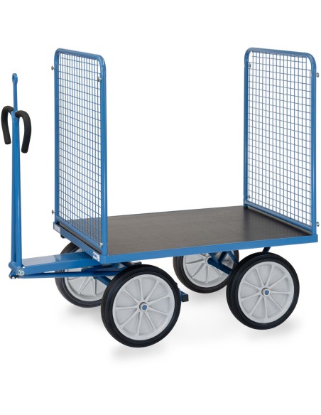 Char à bras 1200 x 800 mm avec oeillet - Pneus caoutchouc