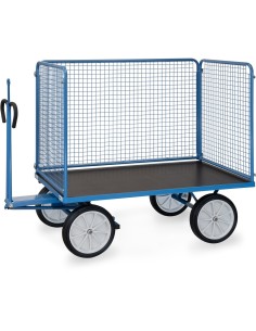 Char à bras 1600 x 900 mm avec oeillet - Pneus caoutchouc 2