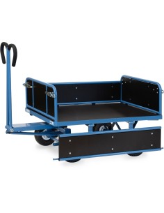 Char à bras 1200 x 800 mm - Pneus gonflables 2