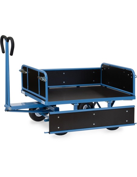 Char à bras 1200 x 800 mm - Pneus gonflables