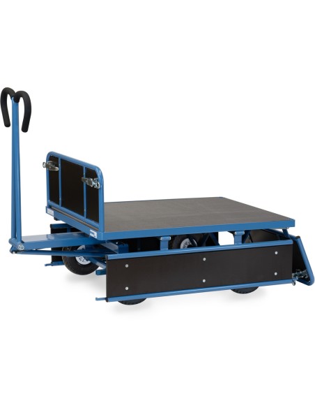 Char à bras 1200 x 800 mm - Pneus gonflables