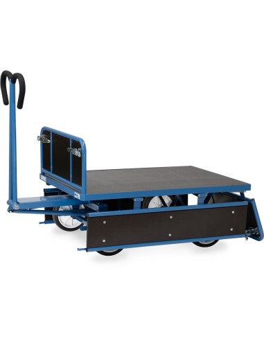 Char à bras 1200 x 800 mm - Pneus caoutchouc