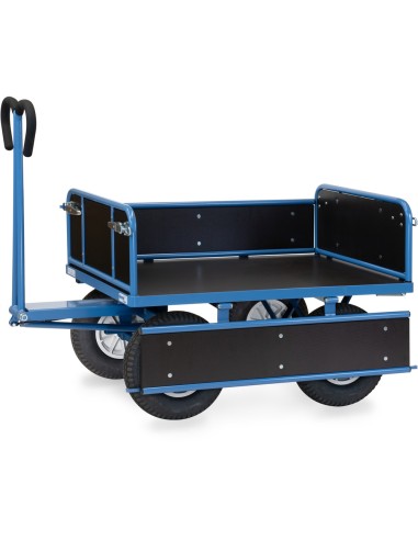 Char à bras 1200 x 800 mm - Pneus gonflables