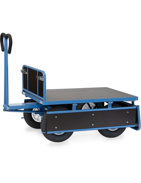 Char à bras 1200 x 800 mm - Pneus gonflables