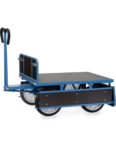 Char à bras 1200 x 800 mm - Pneus caoutchouc