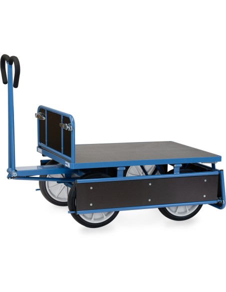 Char à bras 1200 x 800 mm - Pneus caoutchouc