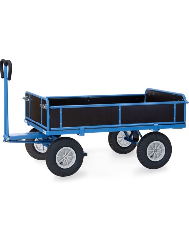 Char à bras 1600 x 900 mm - Pneus gonflables